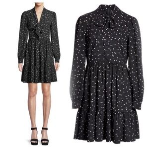 Kate Spade Scatter Dot Dress 12 - Women | Color: Black | Size: 12